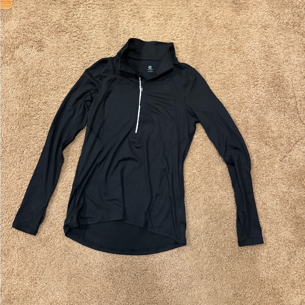 Champion C9 Black Dri-Fit Quarter-Zip Pullover